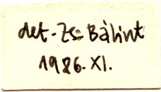 Paratype label, color image